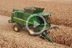 John Deere T670i 2x kukurydza Spichlerz Jaskoly film 2024 240x160 Zbiór kukurydzy na kiszonkę 2016 w pełni ? VIDEO