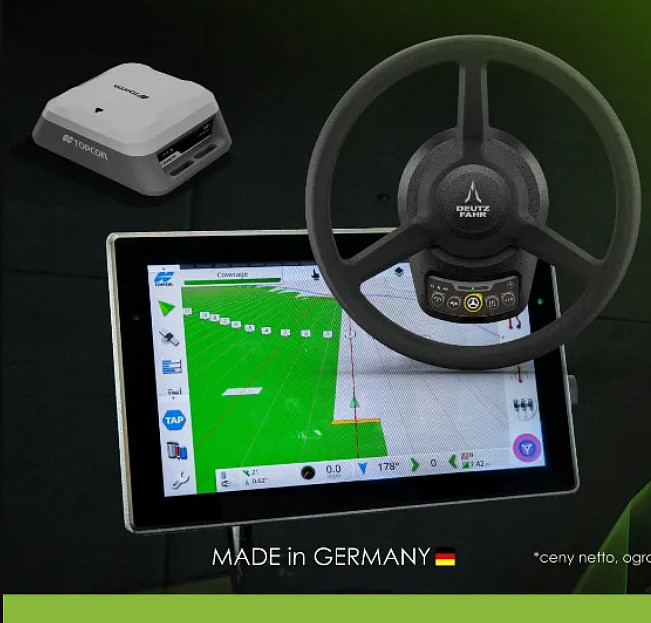 DF zestaw DEUTZ FAHR Edycja Lamborghini na targach Agrotech 2025