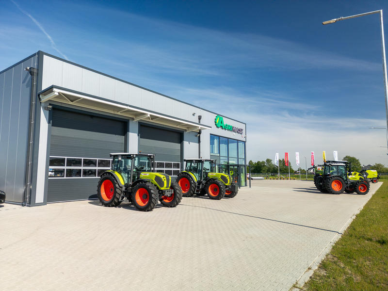 Agrimasz Claas 03 AGRIMASZ stawia na rozwój – nowe oddziały jeszcze bliżej rolników