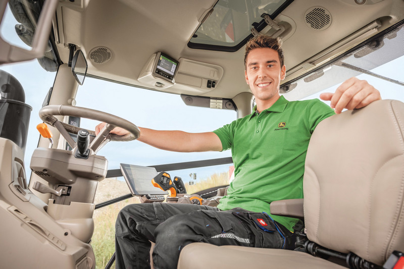 John Deere Jak technologia chlodzi rolnictwo 5 Jak technologia chłodzi rolnictwo czyli jak John Deere dba o komfort pracy operatora