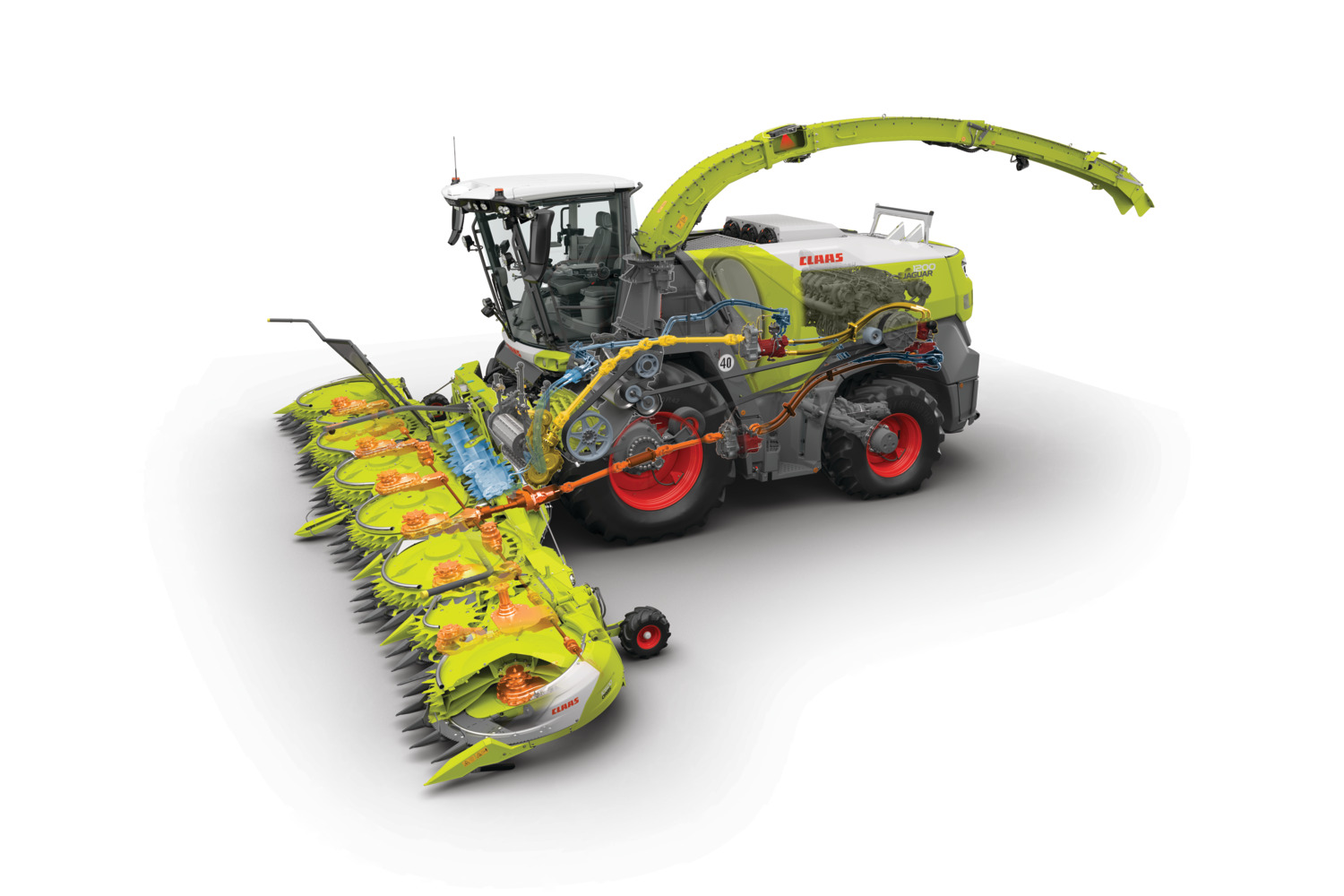 958657 27 CLAAS JAGUAR 1000 – cztery nowe sieczkarnie o mocy od 850 do 1110 KM
