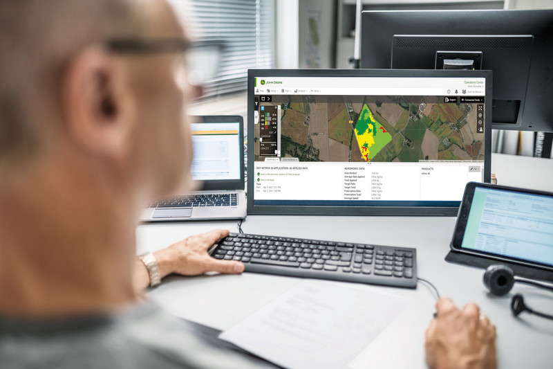 John Deere Precyzyjne nawozenie po zniwach i sianie poplonow 2 Połączenie technologii Monosem i John Deere to precyzyjny siew i maksymalne wykorzystanie okna pożniwnego