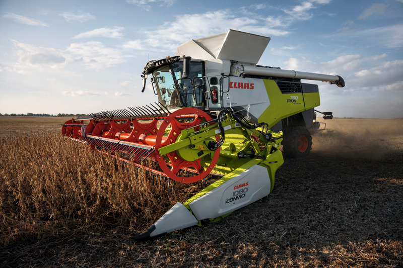 Claas Trion 760 2 CLAAS wprowadza nowy topowy model kombajnu TRION 760