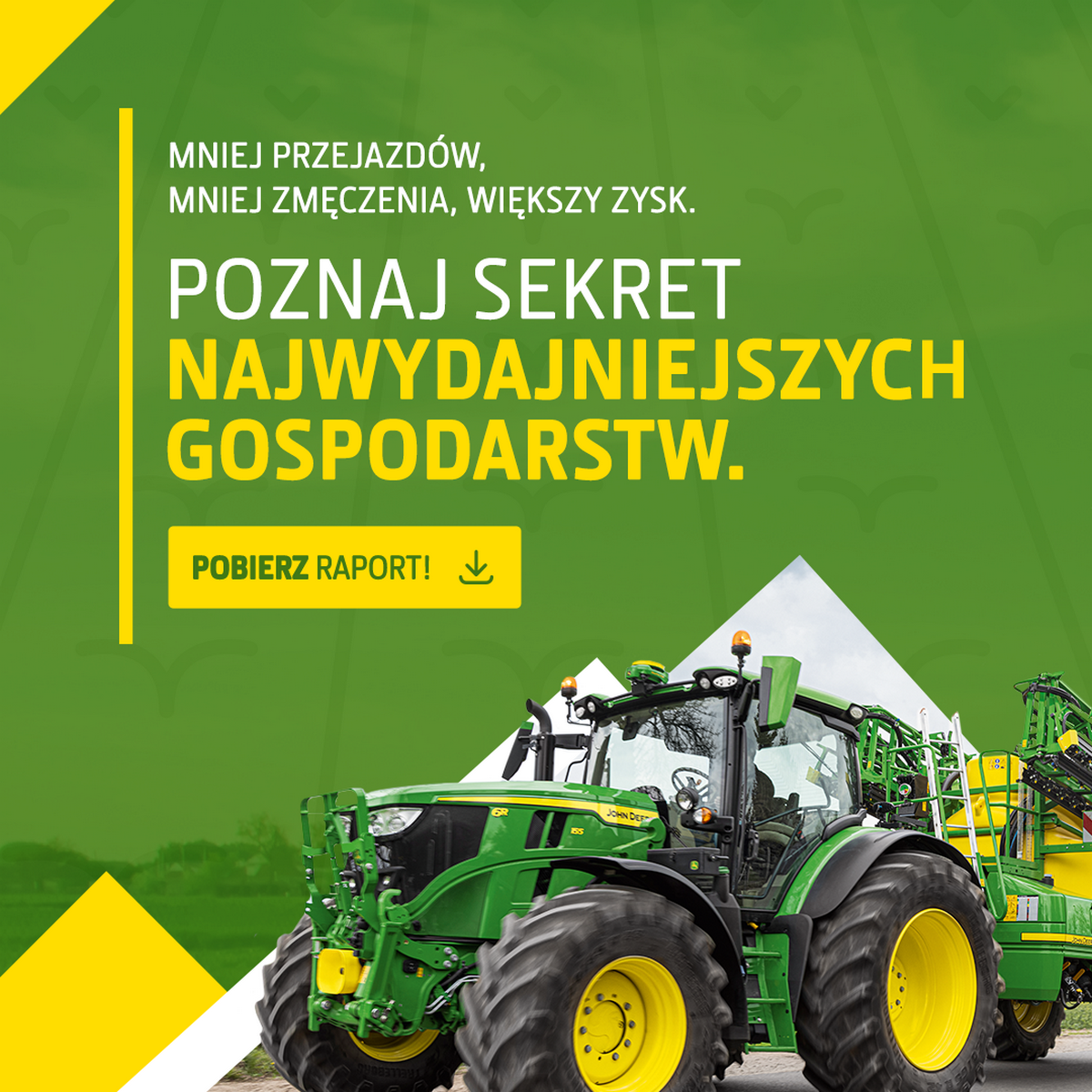 John Deere Raport 2 Czy zaoszczędzisz teraz z rolnictwem precyzyjnym? Najnowszy raport od John Deere