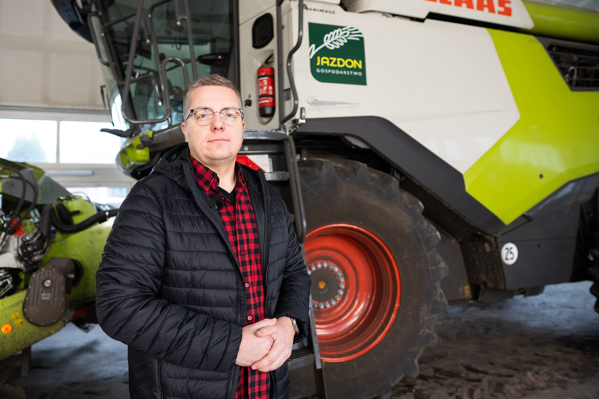 Marcin 1 Żniwa bez stresu? To możliwe dzięki CEMOS AUTOMATIC w kombajnach CLAAS!