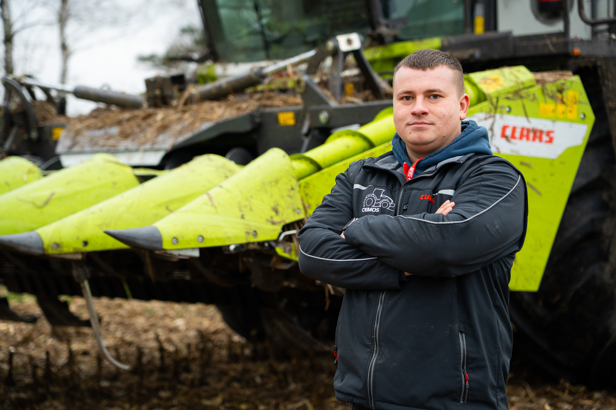 Pawel Sieczkowski Żniwa bez stresu? To możliwe dzięki CEMOS AUTOMATIC w kombajnach CLAAS!