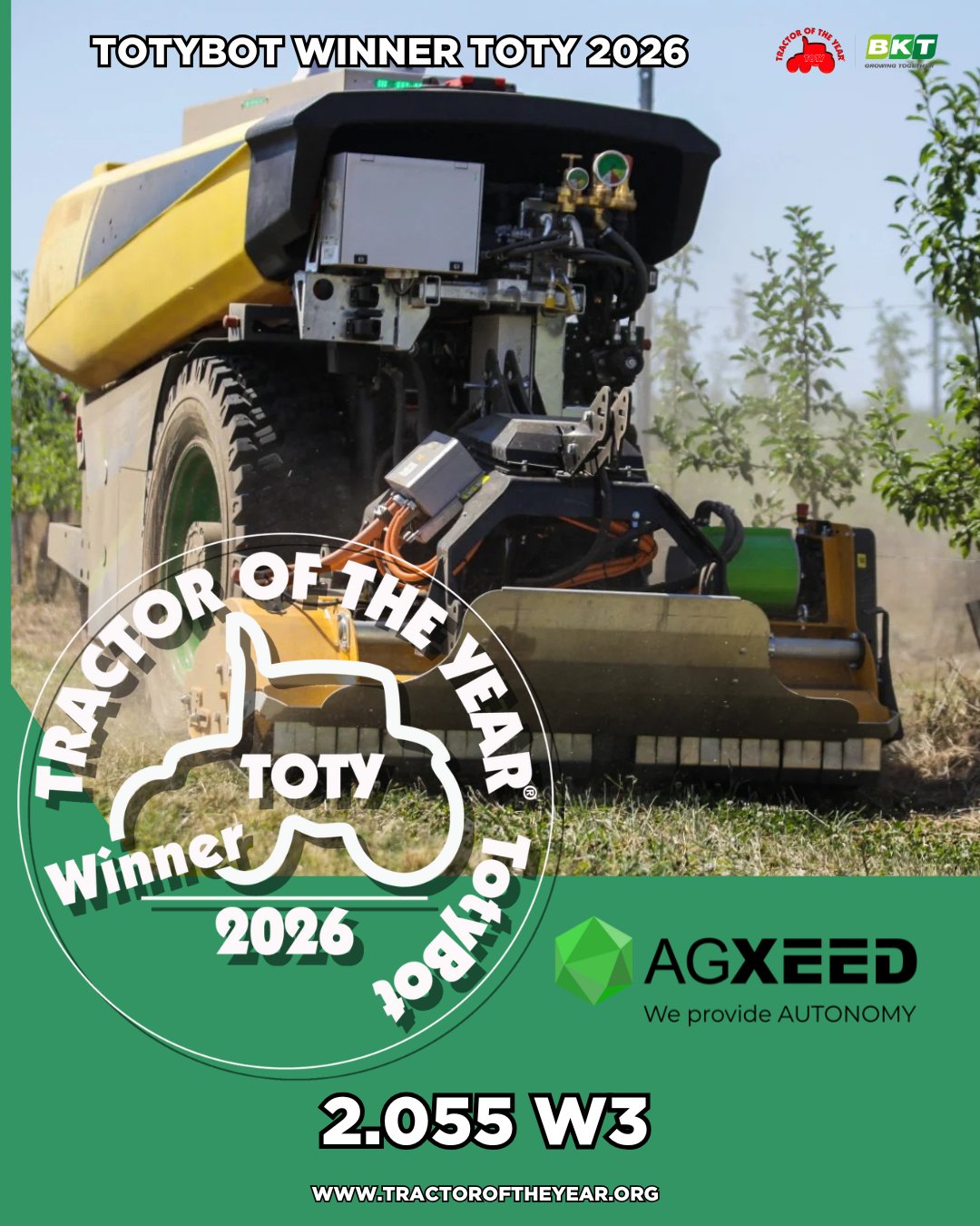 AGxeed Tytuły  „Tractor of the Year 2026” przyznane   Poznajcie zwycięzców!