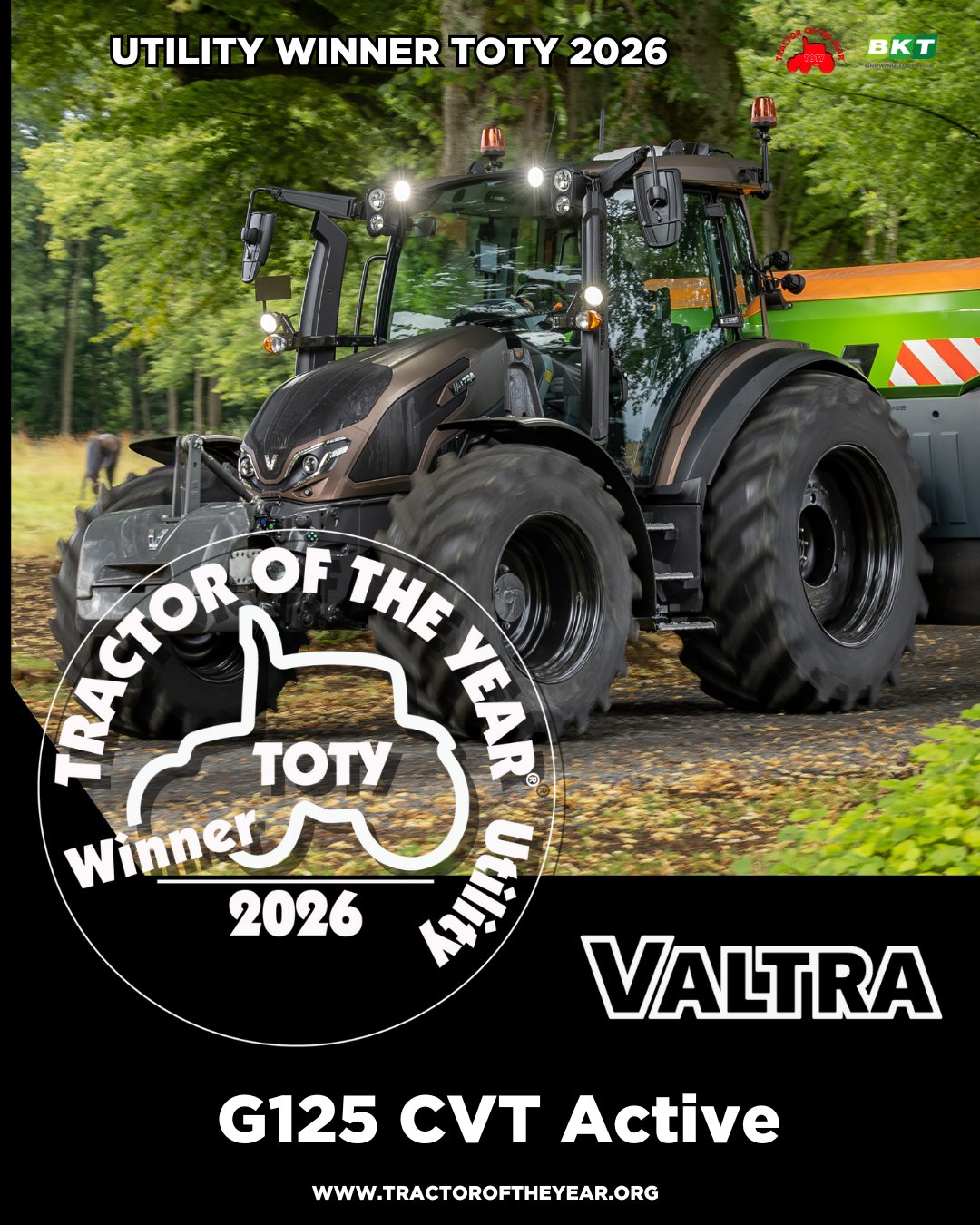 Valtra G Tytuły  „Tractor of the Year 2026” przyznane   Poznajcie zwycięzców!
