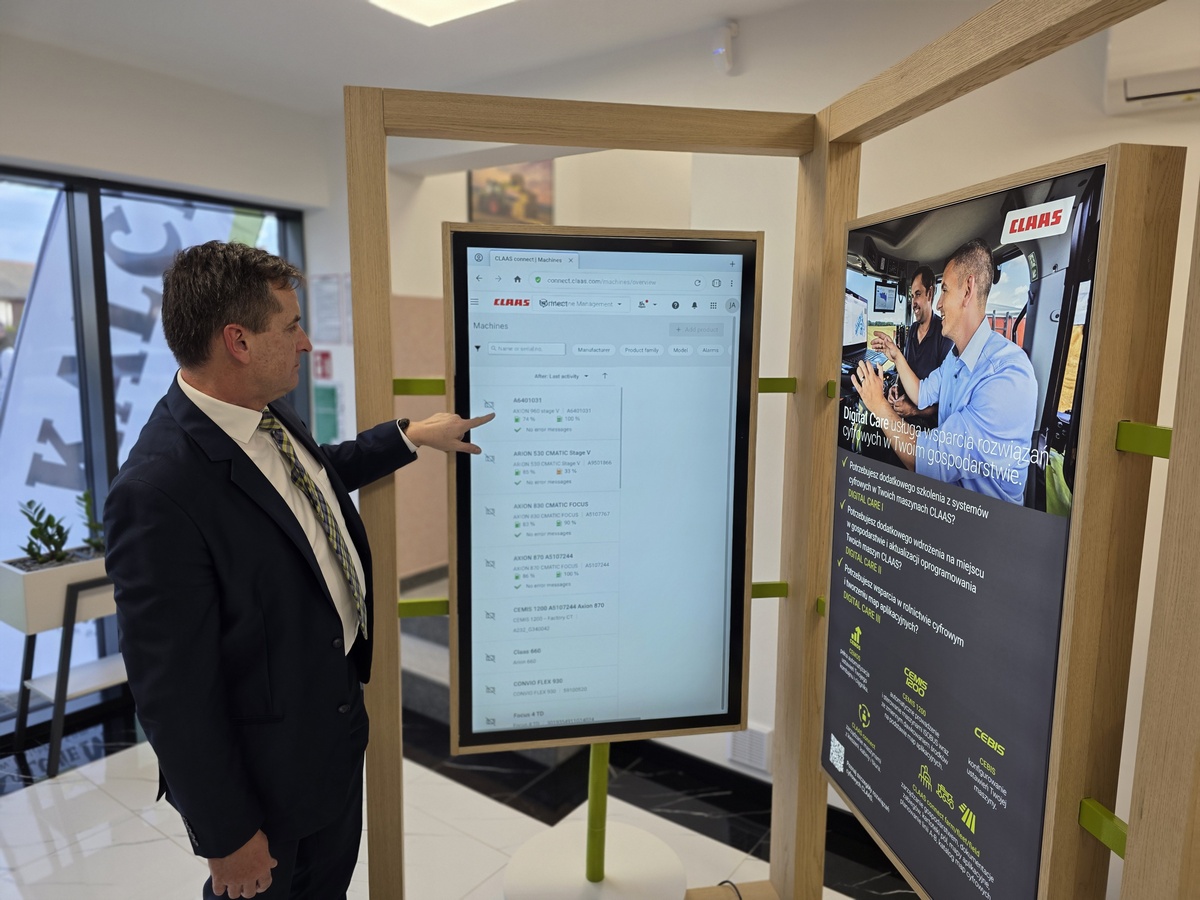 Kalchem CLAAS Digital Corner Tu też kupisz maszyny i cześci CLAAS: Szadów Księży – nowa, piąta placówka PHZ Kalchem