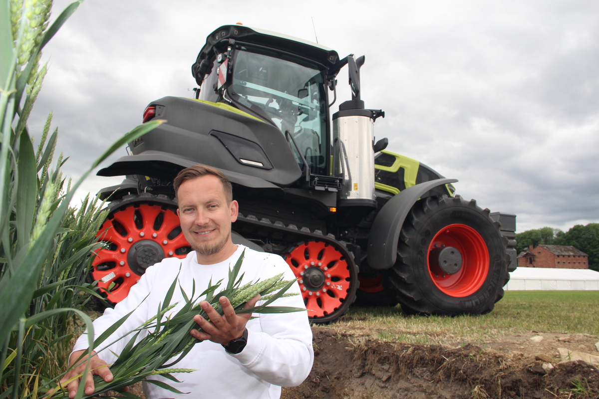 „Gleba jest naszym najcenniejszym aktywem”. JurczykFARM postawił na CLAAS AXION TERRA TRAC Claas Adam Jurczyk 3 „Gleba jest naszym najcenniejszym aktywem”. JurczykFARM postawił na CLAAS AXION TERRA TRAC