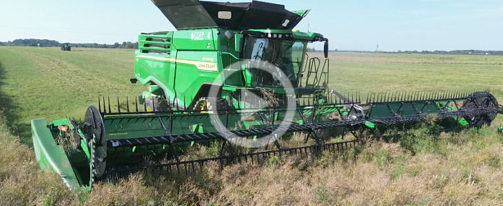 Żniwa 2026 w CGFP Wojnowo – trudny rok dla rzepaku. W polu 2x John Deere X9 i S790i CGFP_John_Deere_X9_zniwa_film_2026