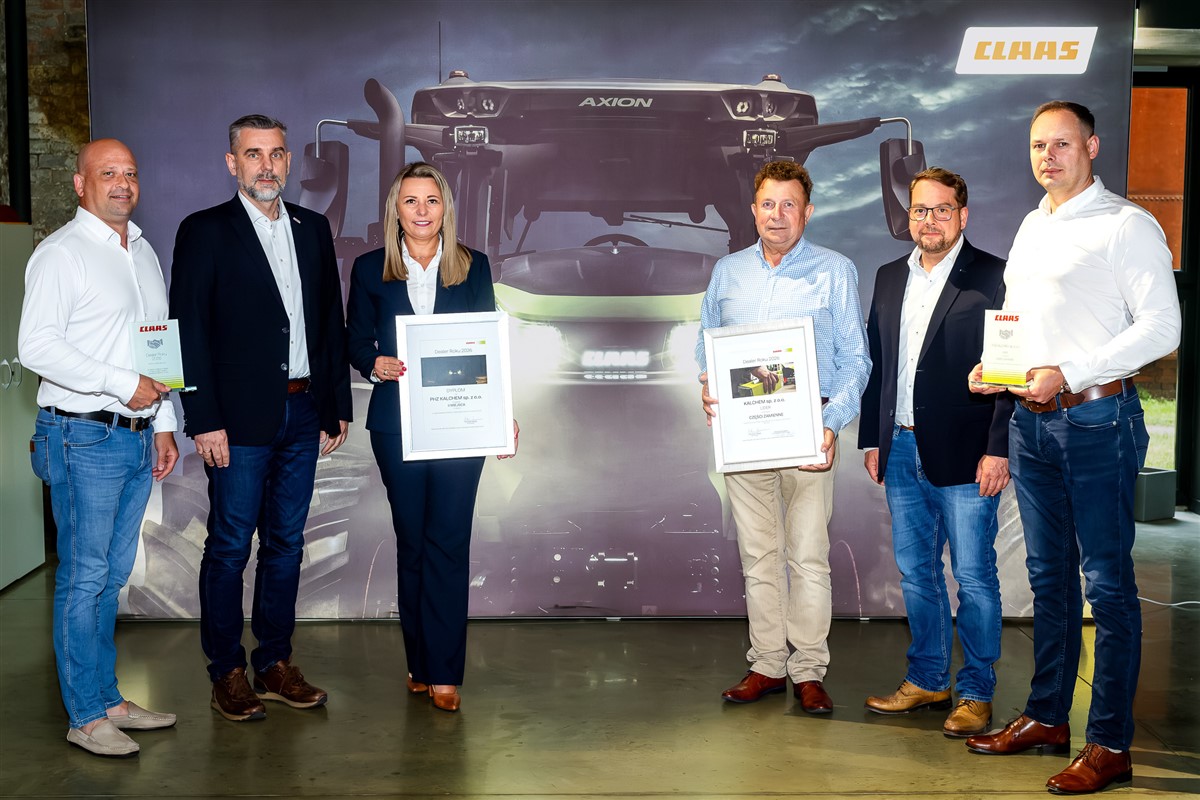 CLAAS Dealer Roku 2026: ULENBERG , KALCHEM i ŚWIERKOT oraz AGRIMASZ KALCHEM Dealer Roku 2026 II Miejsce Lider Sprzedazy Czesci CLAAS Dealer Roku 2026: ULENBERG , KALCHEM i ŚWIERKOT oraz AGRIMASZ