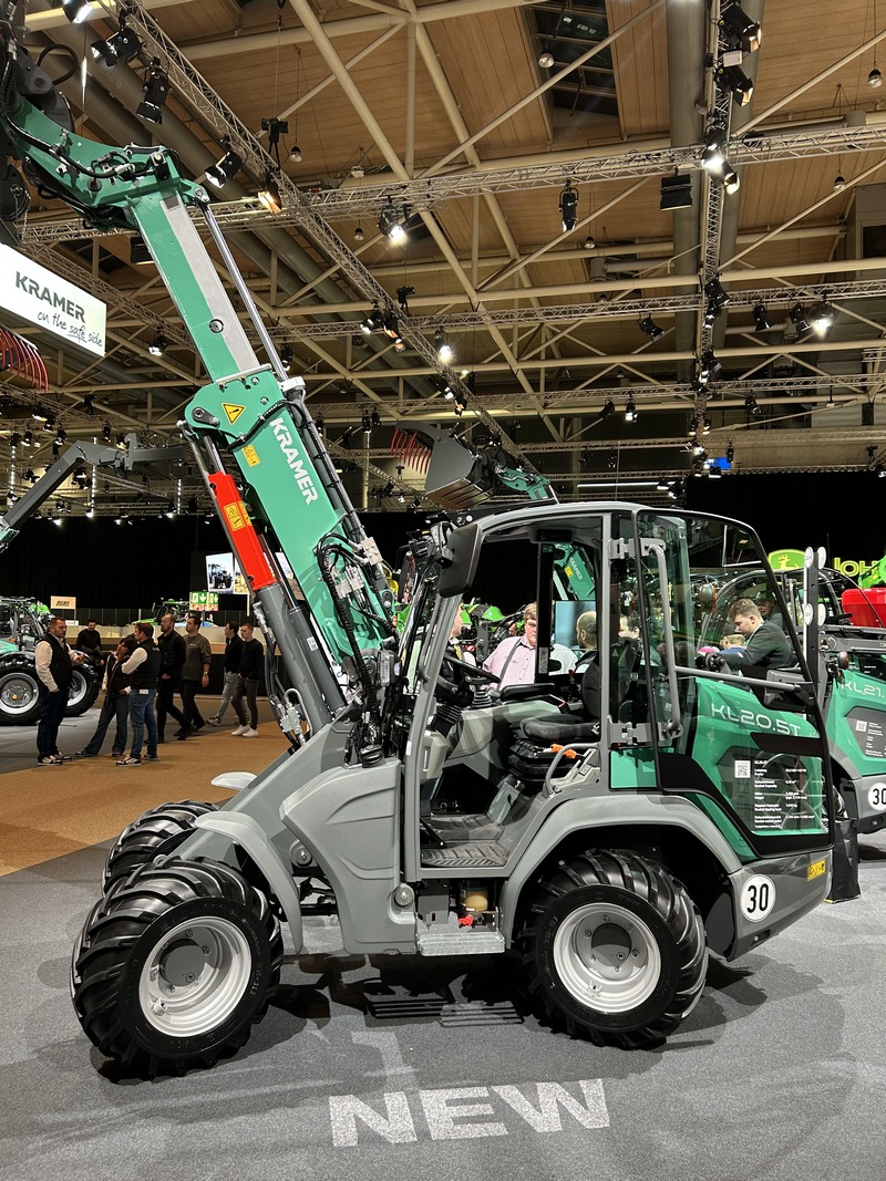 Ładowarka kołowa. teleskopowa Kramer KL20.5T – większy zasięg, większa wydajność Kramer KL21 5T Ładowarka kołowa. teleskopowa Kramer KL20.5T – większy zasięg, większa wydajność